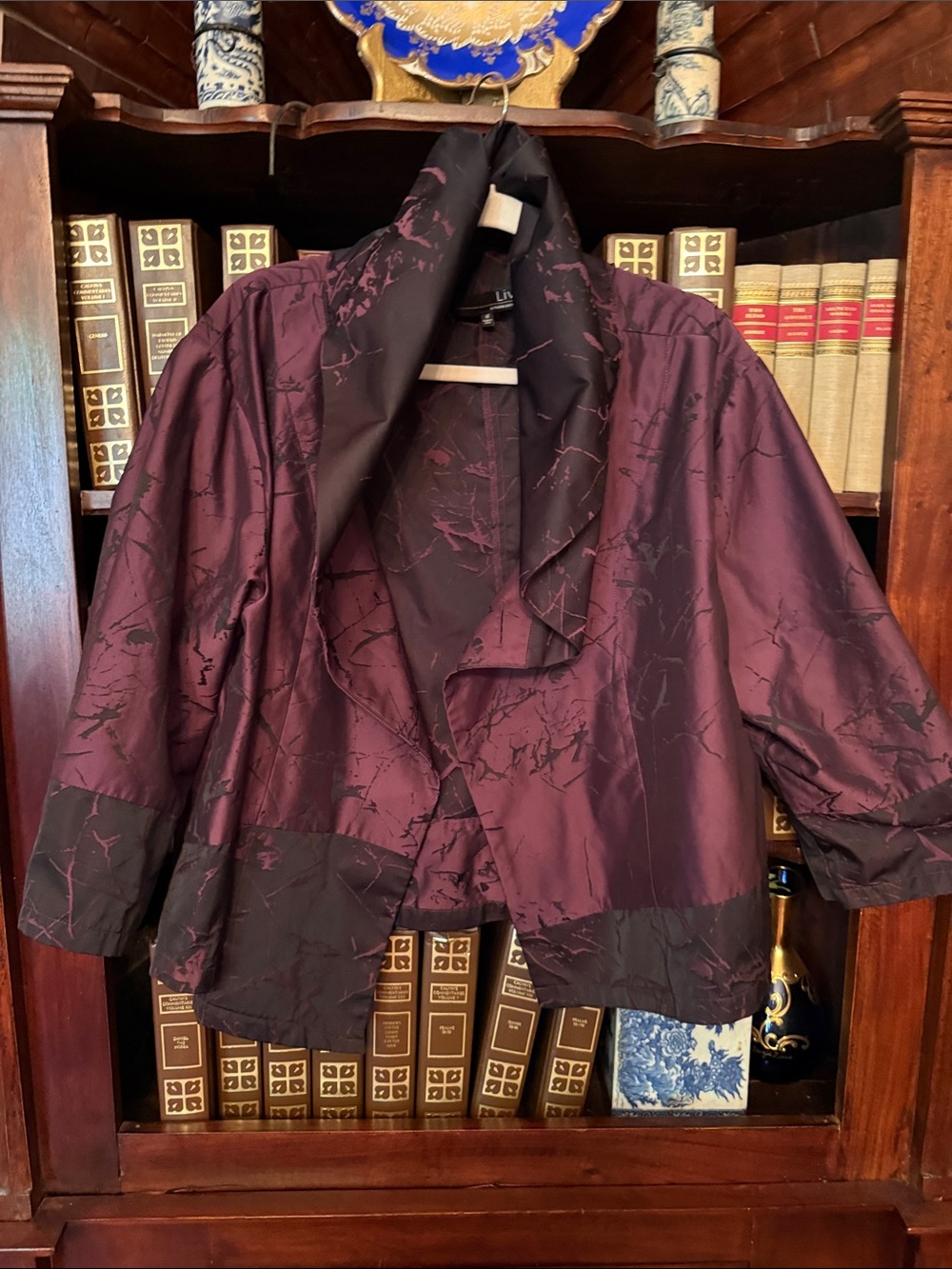 Liv by Habitat Women’s Purple Jacket - Elegant Deep Purple